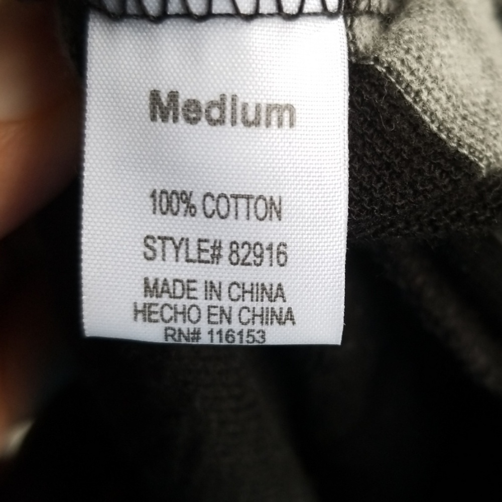 Black and gray strip Cardigan - Picture 7 of 7